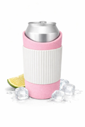 Soft Pink 16oz Can Sleeve – Insulated Energy Drink Holder | Fits Monster, Rockstar & More | Non-Slip Grip